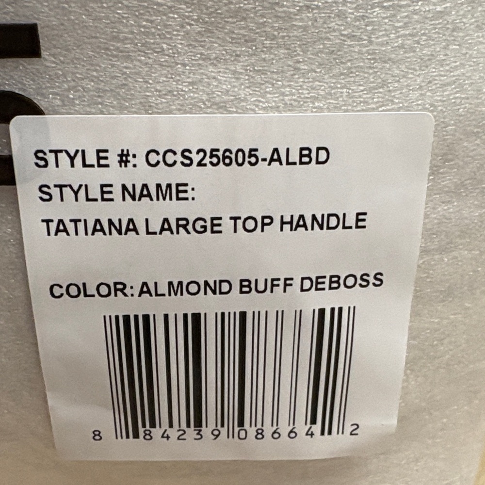 Cavalli Class Tatiana Top Handle in Almond Buff